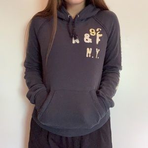 Dark blue sweat shirt